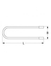 ТЕН відтайки розморожування нагрівач для холодильного обладнання Coldline 417515 150Вт
