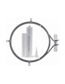 Тен для конвекційної печі Unox 417561 2560W 230V фланець 99x21mm