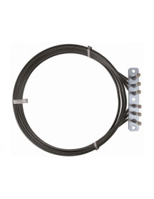 Тен для пароконвектомата Bertos 418132 7350W 230V фланець 143x25mm