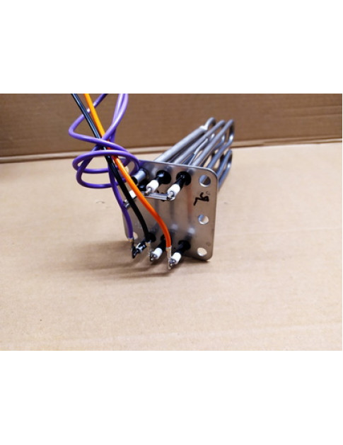 Тен бойлера для пароконвектомата Rational, Metos, Alba 418369 9000W 230V фланець 82x82mm