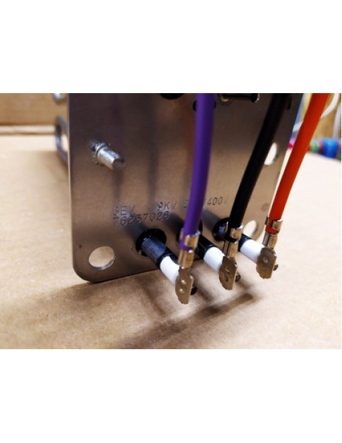 Тен бойлера для пароконвектомата Rational, Metos, Alba 418369 9000W 230V фланець 82x82mm