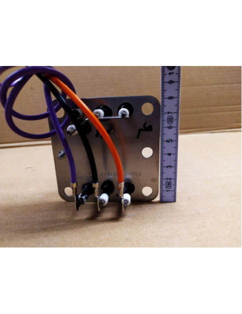 Тен бойлера для пароконвектомата Rational, Metos, Alba 418369 9000W 230V фланець 82x82mm