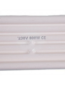 Тен керамічний (нагрівач) для марміту, фаст-фуд обладнання Bertos, CB, Electrolux 418403 800W 245х60mm