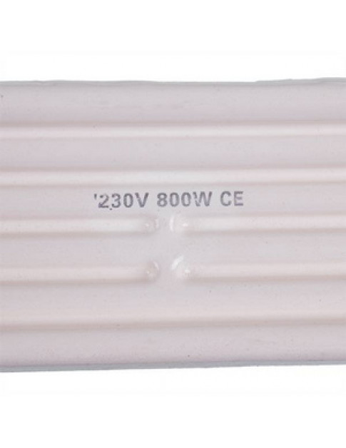 Тен керамічний (нагрівач) для марміту, фаст-фуд обладнання Bertos, CB, Electrolux 418403 800W 245х60mm