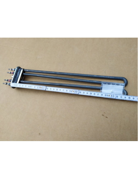 Тен для пральної машини Grandimpianti, Whirlpool, Primus 419298 4000W 230V B=65mm L=350mm фланець 82x28mm