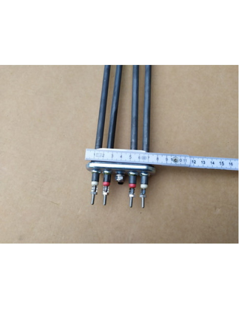 Тен для пральної машини Grandimpianti, Whirlpool, Primus 419298 4000W 230V B=65mm L=350mm фланець 82x28mm