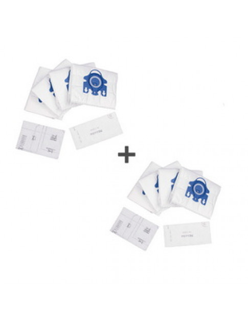 Набір мішків HyClean 3D GN (8шт) + фільтри для пилососа Miele 41996572D Набір мішків HyClean 3D GN (8шт) + фільтри для пилососа Miele 41996572D