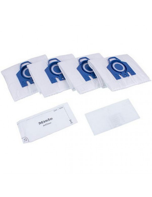 Набір мішків HyClean 3D GN (4шт) + фільтри для пилососа Miele 41996572D 9153500 Набір мішків HyClean 3D GN (4шт) + фільтри для пилососа Miele 41996572D 9153500