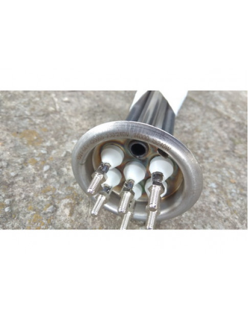 Тен бойлера для посудомийної машини Dihr, Kromo, Gel-o-mat 420055 14000W 230V L=480mm B=36mm