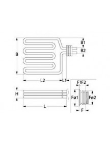 Тен для фритюрниці Mareno, Olis, Silko 420113 12000W 230V