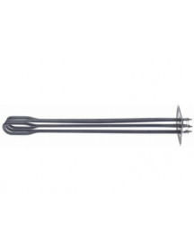 Тен бойлера для посудомийної машини Elframo, Komel, MBM 420213 9000W 240V L=483mm B=46mm фланець 81х96мм