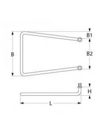 ТЕН бака, ванни для посудомийної машини Mach 420364 2500Вт, 230В, фланець M12x1 ТЕН бака, ванни для посудомийної машини Mach 420364 2500Вт, 230В, фланець M12x1
