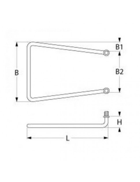 ТЕН бака, ванни для посудомийної машини Mach 420364 2500Вт, 230В, фланець M12x1