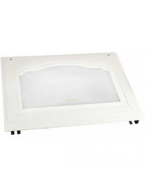 Скло дверей зовнішнє (з кріпленням) 440382 для духовки Gorenje