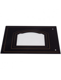 Скло дверей зовнішнє для мікрохвильової печі Gorenje 462418 Скло дверей зовнішнє для мікрохвильової печі Gorenje 462418