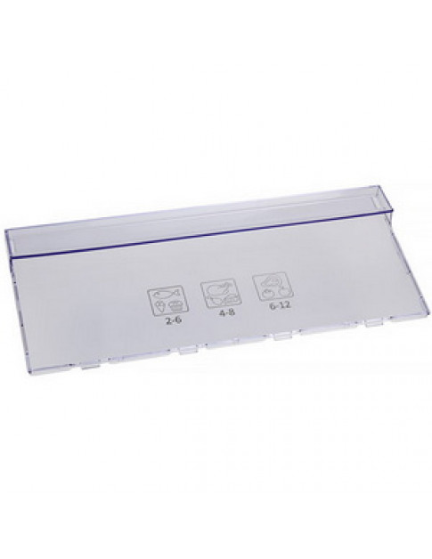 Панель ящика (верхнього/середнього) 440x185mm морозильної камери Beko 4634610100