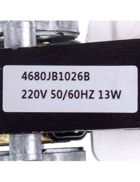 Двигун вентилятора для холодильника LG 4680JB1026B 10.8W 240V 0.077A