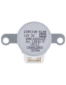 Мотор кроковий тяги шторок для кондиціонера LG 4681A20042E 24BYJ48-543W 12V шток 5x9mm