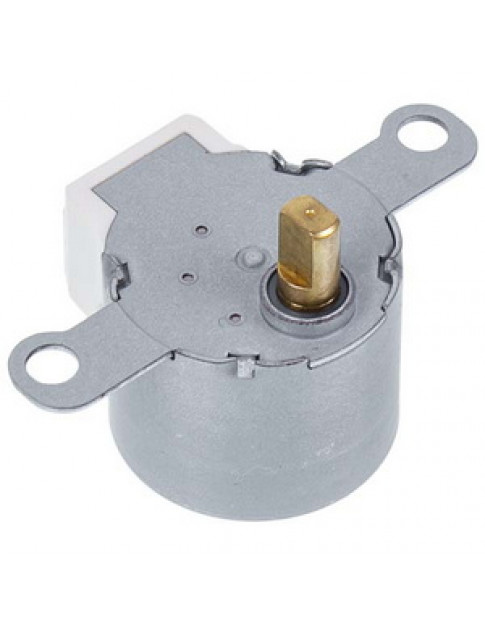 Мотор кроковий тяги шторок для кондиціонера LG 4681A20042E 24BYJ48-543W 12V шток 5x9mm