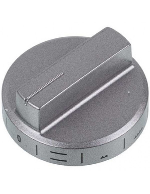 Ручка регулювання режимів духовки з лімбом для плити Gorenje 469978 сріблястий