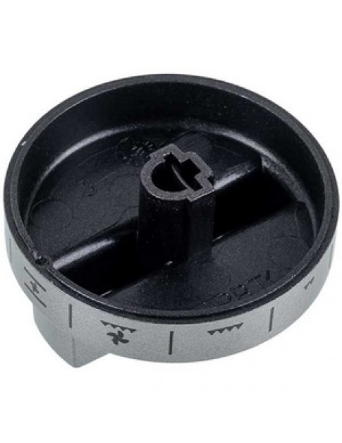 Ручка регулювання режимів духовки з лімбом для плити Gorenje 469978 сріблястий