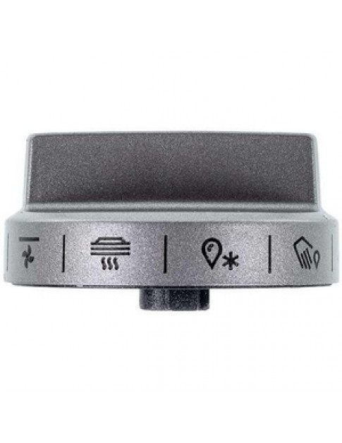 Ручка регулювання режимів духовки з лімбом для плити Gorenje 469978 сріблястий