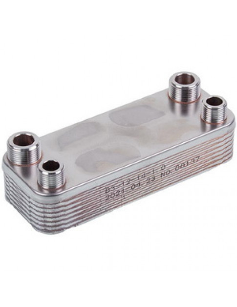 Теплообмінник пластинчастий ГВП (14 пластин) для газового котла Solly Comfort 4700900002