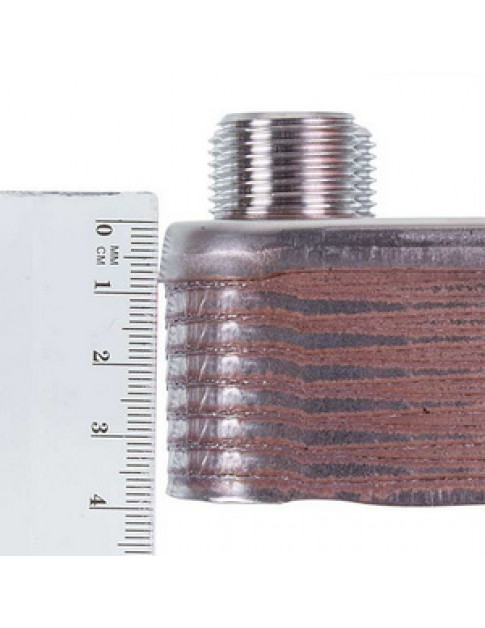 Теплообмінник пластинчастий ГВП (14 пластин) для газового котла Solly Comfort 4700900002