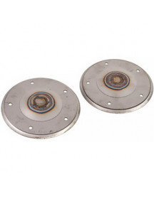 Фланець барабана (опора) для вертикальної пральної машини Whirlpool 480110100802 (2шт, нержавійка) Фланець барабана (опора) для вертикальної пральної машини Whirlpool 480110100802 (2шт, нержавійка)