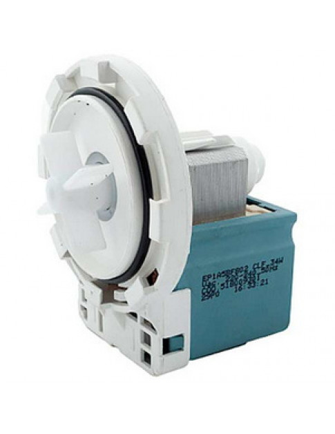 Помпа (насос) для пральної машини Whirlpool 480111101167 Arylux (в зборі) 34 Вт EP1A5BF802 (контакти спарені ззаду)