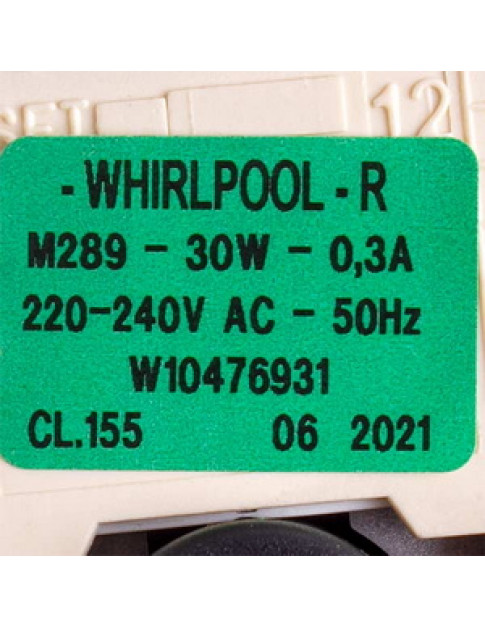 Помпа для пральної машини Whirlpool 481010584942 ROHS 30W B25-6A
