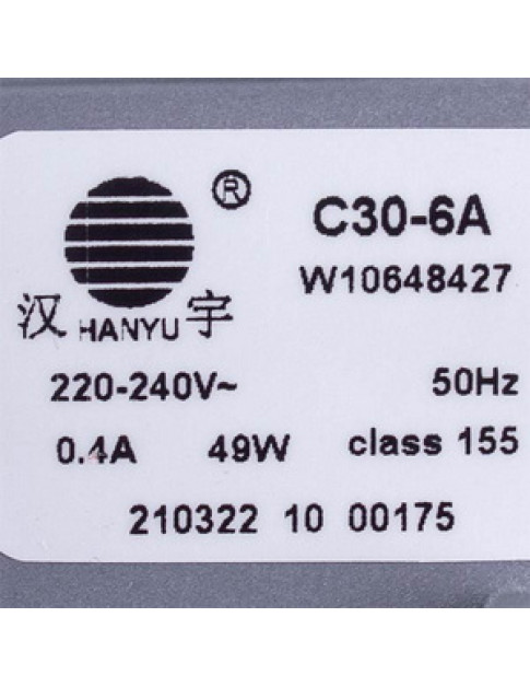 Помпа 49W C30-6A для посудомийної машини Whirlpool 481010625628 Помпа 49W C30-6A для посудомийної машини Whirlpool 481010625628