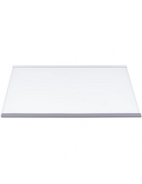 Полиця верхня для холодильника Whirlpool 481010667591 485x345mm (скляна з обрамленням) 