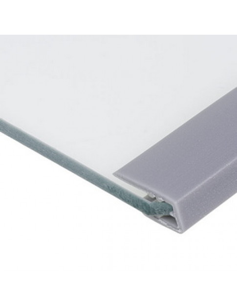 Полиця верхня для холодильника Whirlpool 481010667591 485x345mm (скляна з обрамленням) 