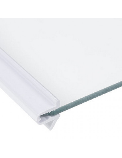 Полиця верхня для холодильника Whirlpool 481010667591 485x345mm (скляна з обрамленням) 