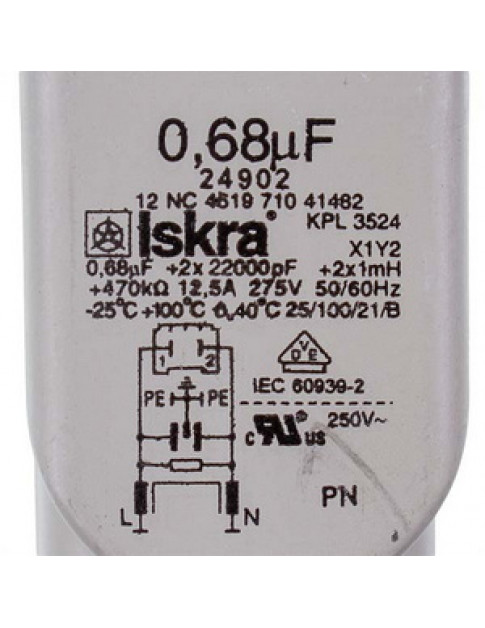 Whirlpool 481212118276 Мережевий фільтр для посудомийної машини