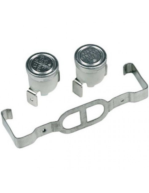 Набір термостатів (2шт) 481225928681 з фіксатором для сушильної машини Whirlpool