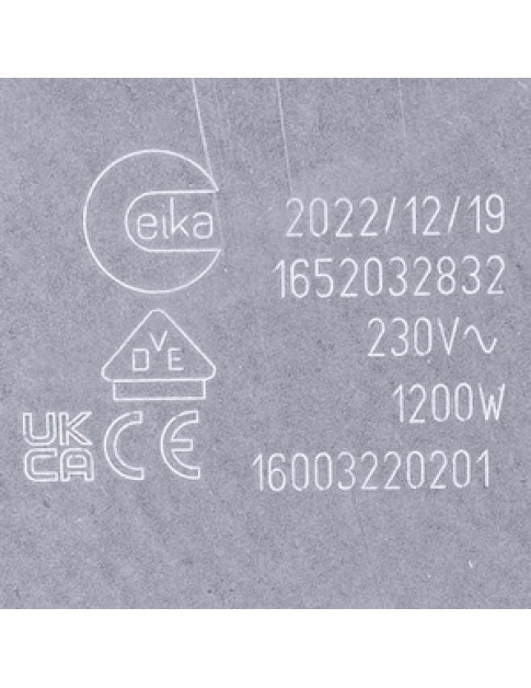 Конфорка для стеклокерамической поверхности Whirlpool 1200 Вт 481231018887