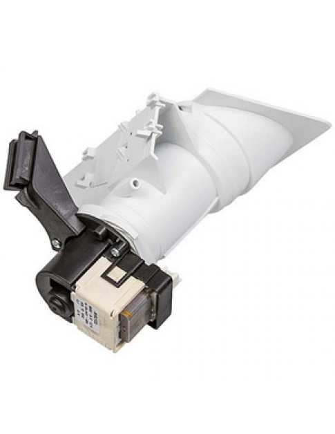 Помпа (насос) для пральної машини Whirlpool 481231028144 Plaset (в зборі) 34 Вт 68856 (контакти спарені спереду)