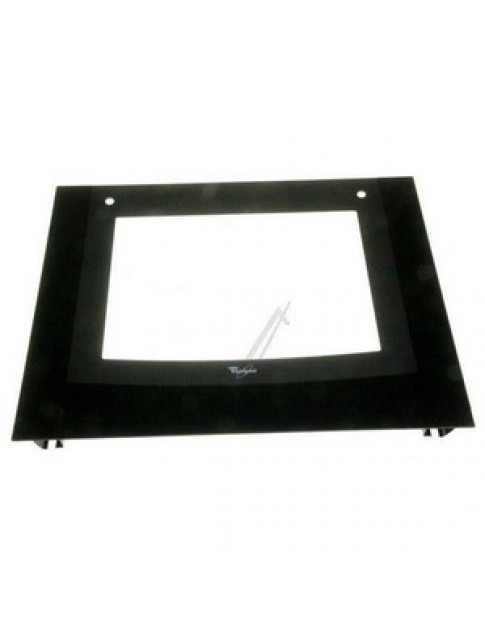 Зовнішнє скло дверей (з кріпленням) для духовки Whirlpool 481245059562