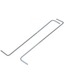 Пружина кришки люка (2 шт) для вертикальної пральної машини Whirlpool 481249248171