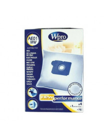 Набір мішків AE01-MW Wpro (4 шт) + фільтр для пилососа Whirlpool 481281718608