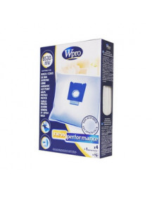 Набір мішків BS30-MW Wpro (4 шт) + фільтр для пилососа Whirlpool 481281718611