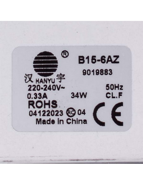 Помпа 34W B15-6AZ для пральної машини Whirlpool 481281719156