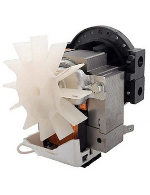 Помпа (насос) для пральної машини Whirlpool 481936018189 Plaset (в зборі) 90 Вт 7408/62532 (контакти роздільні збоку)