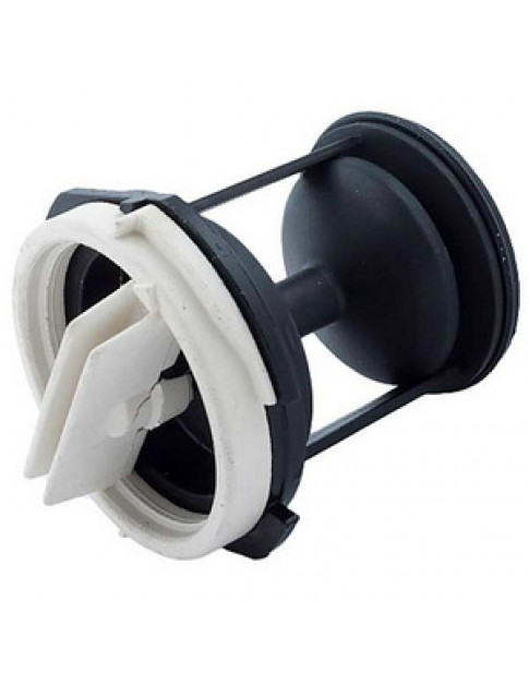 Помпа (насос) для пральної машини Whirlpool 481936018189 Plaset (в зборі) 90 Вт 7408/62532 (контакти роздільні збоку)