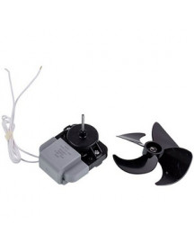 Двигун вентилятора F61-10G 11.3W + крильчатка холодильника Whirlpool 481936170011