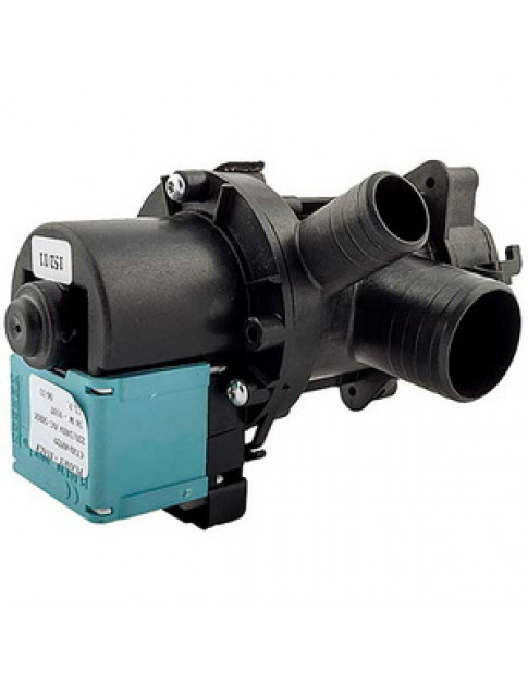 Помпа (насос) для пральної машини Whirlpool 481981728926 Plaset (в зборі) 34 Вт 49729 (контакти спарені спереду)