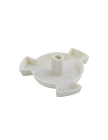 Куплер для НВЧ-печі Whirlpool 482000016236 H=20mm H пелюстки=8mm білий