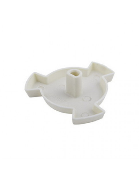 Куплер для НВЧ-печі Whirlpool 482000016236 H=20mm H пелюстки=8mm білий